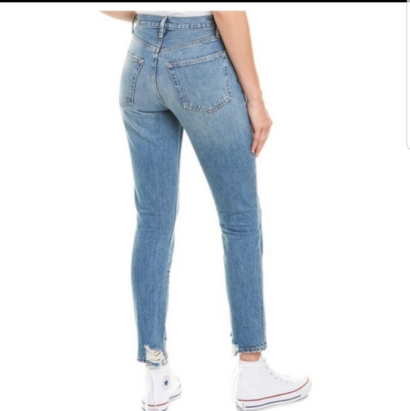 Frame Carlsland Raw Edge Le Original Skinny Jeans - Picture 3 of 9